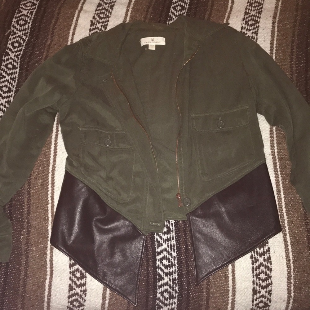 "Dakota Collective" genuine leather jacket.